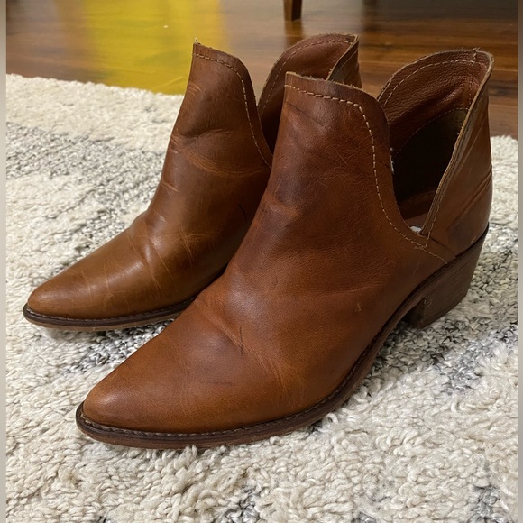 Steve Madden Austin Leather booties - cognac - Picture 3 of 10